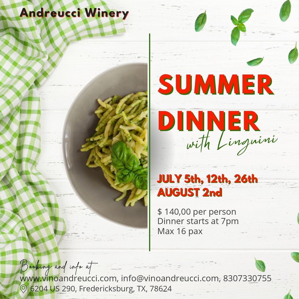 Summer Dinner with Linguini