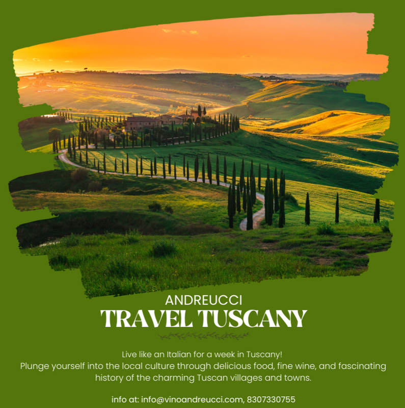 Tuscan Vacation to Italy - DEPOSIT ONLY